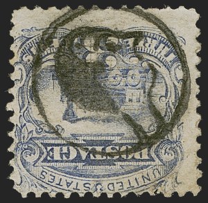Sale 1255, Lot 661, 3c 1869 Pictorial Issue (Scott 114)