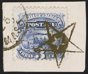 Sale 1255, Lot 676, 3c 1869 Pictorial Issue (Scott 114)