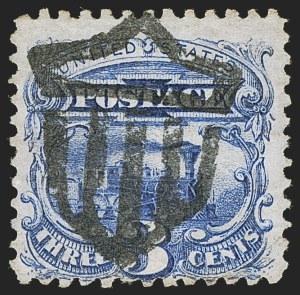 Sale 1255, Lot 680, 3c 1869 Pictorial Issue (Scott 114)