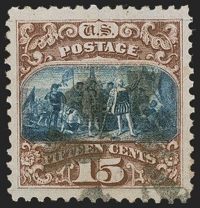 Sale 1255, Lot 713, 15c-90c 1869 Pictorial Issue (Scott 118-122)