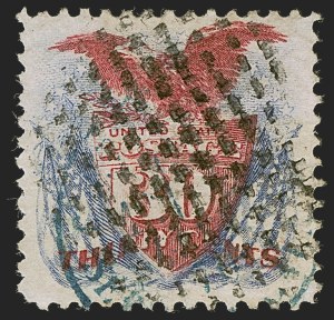 Sale 1255, Lot 728, 15c-90c 1869 Pictorial Issue (Scott 118-122)