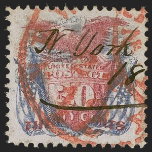 Sale 1255, Lot 731, 15c-90c 1869 Pictorial Issue (Scott 118-122)