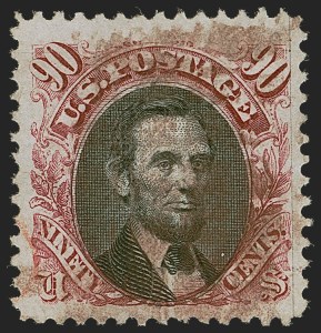 Sale 1255, Lot 732, 15c-90c 1869 Pictorial Issue (Scott 118-122)