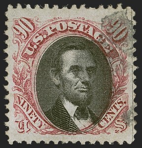 Sale 1255, Lot 733, 15c-90c 1869 Pictorial Issue (Scott 118-122)