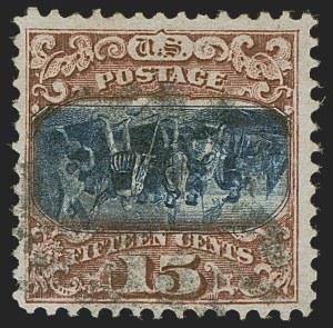 Sale 1255, Lot 734, 1869 Pictorial Issue Inverts (Scott 119b, 120b, 121b)