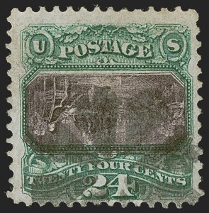 Sale 1255, Lot 735, 1869 Pictorial Issue Inverts (Scott 119b, 120b, 121b)