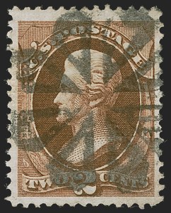 Sale 1255, Lot 758, 1870-71 National Bank Note Co. Grilled Issue (Scott 134-144)