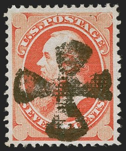 Sale 1255, Lot 767, 1870-71 National Bank Note Co. Grilled Issue (Scott 134-144)