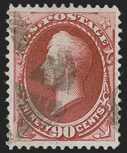 Sale 1255, Lot 780, 1870-71 National Bank Note Co. Grilled Issue (Scott 134-144)