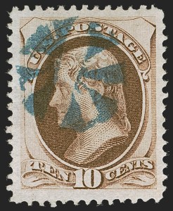 Sale 1255, Lot 800, 1870-71 National Bank Note Co. Ungrilled Issue (Scott 145-155)