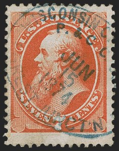 Sale 1255, Lot 852, 1873 Continental Bank Note Co. Issue (Scott 156-166)