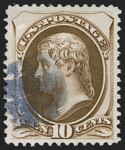 Sale 1255, Lot 855, 1873 Continental Bank Note Co. Issue (Scott 156-166)