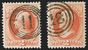 Sale 1255, Lot 874, 1879 American Bank Note Co. Issue (Scott 182-191)