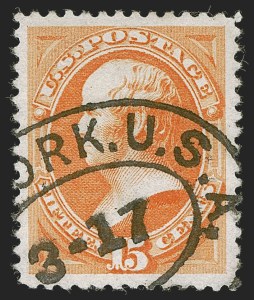 Sale 1255, Lot 887, 1879 American Bank Note Co. Issue (Scott 182-191)