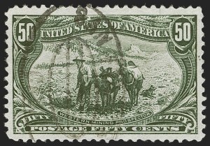 Sale 1255, Lot 962, 1898 Trans-Mississippi Issue (Scott 285-293)