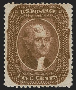 Sale 1256, Lot 2012, 1851-60 Issues (Scott 7-39)