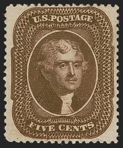 Sale 1256, Lot 2013, 1851-60 Issues (Scott 7-39)