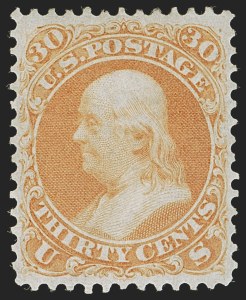 Sale 1256, Lot 2032, 1861-66 Issue (Scott 56-78)