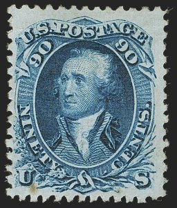 Sale 1256, Lot 2050, 1867-68 Grilled Issue (Scott 79-101)