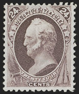 Sale 1256, Lot 2107, 1875 Continental Bank Note Co. Hard Paper Special Printing (Scott 167-175)