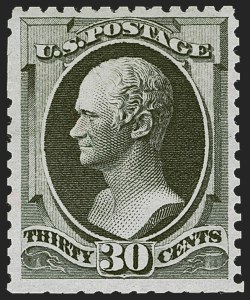 Sale Number 1256, Lot Number 2108, 1875 Continental Bank Note Co. Hard Paper Special Printing (Scott 167-175)