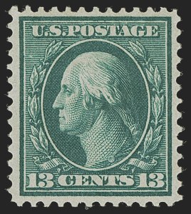 Sale 1256, Lot 2177, 1908-12 Issues (Scott 350-369)