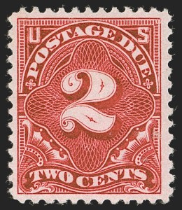 Sale 1256, Lot 2248, Postage Due, 2c Vermilion (J30) Sale 1256, Lot 2248, Postage Due