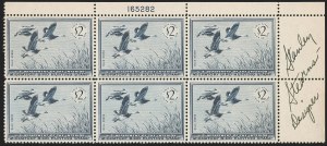 Sale 1258, Lot 3042, Artist Remarques and Signed Stamps