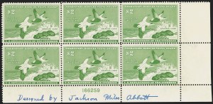 Sale 1258, Lot 3044, Artist Remarques and Signed Stamps