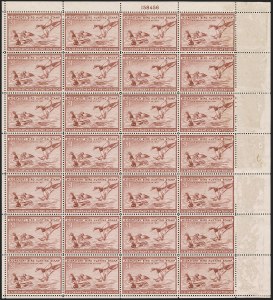 Sale 1258, Lot 3107, Complete Panes and Souvenir Sheets