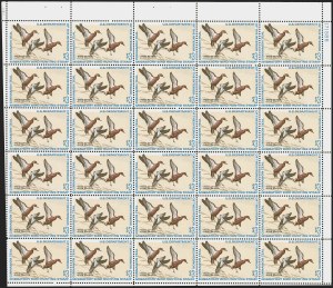 Sale 1258, Lot 3132, Complete Panes and Souvenir Sheets