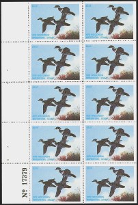 Sale 1258, Lot 3185, State Hunting Permit Stamps