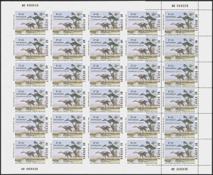 Sale 1258, Lot 3186, State Hunting Permit Stamps
