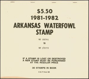 Sale 1258, Lot 3187, State Hunting Permit Stamps