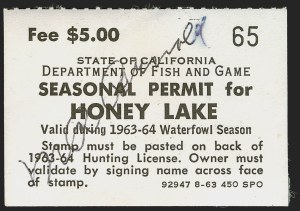 Sale 1258, Lot 3192, State Hunting Permit Stamps