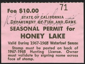 Sale 1258, Lot 3196, State Hunting Permit Stamps