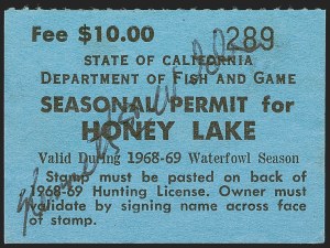 Sale 1258, Lot 3197, State Hunting Permit Stamps