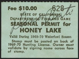 Sale 1258, Lot 3198, State Hunting Permit Stamps