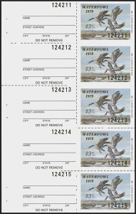 Sale 1258, Lot 3206, State Hunting Permit Stamps
