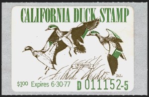 Sale 1258, Lot 3216, State Hunting Permit Stamps