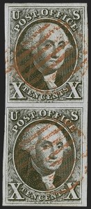 Sale 1260, Lot 10, 1847 Issue, Off-Cover