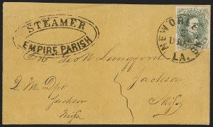 Sale 1260, Lot 161, Civil War and Confederate States: General Issues, Flag-of-Truce, Blockade