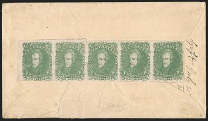 Sale 1260, Lot 165, Civil War and Confederate States: General Issues, Flag-of-Truce, Blockade