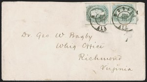 Sale 1260, Lot 170, Civil War and Confederate States: General Issues, Flag-of-Truce, Blockade