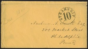 Sale 1260, Lot 173, Civil War and Confederate States: General Issues, Flag-of-Truce, Blockade