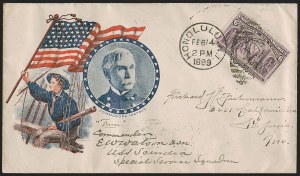 Sale 1260, Lot 179, Spanish-American War: the Furhman Correspondence of Patriotic Covers