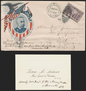 Sale 1260, Lot 179, Spanish-American War: the Furhman Correspondence of Patriotic Covers