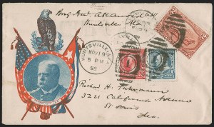 Sale 1260, Lot 179, Spanish-American War: the Furhman Correspondence of Patriotic Covers