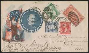 Sale 1260, Lot 179, Spanish-American War: the Furhman Correspondence of Patriotic Covers