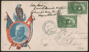 Sale 1260, Lot 179, Spanish-American War: the Furhman Correspondence of Patriotic Covers